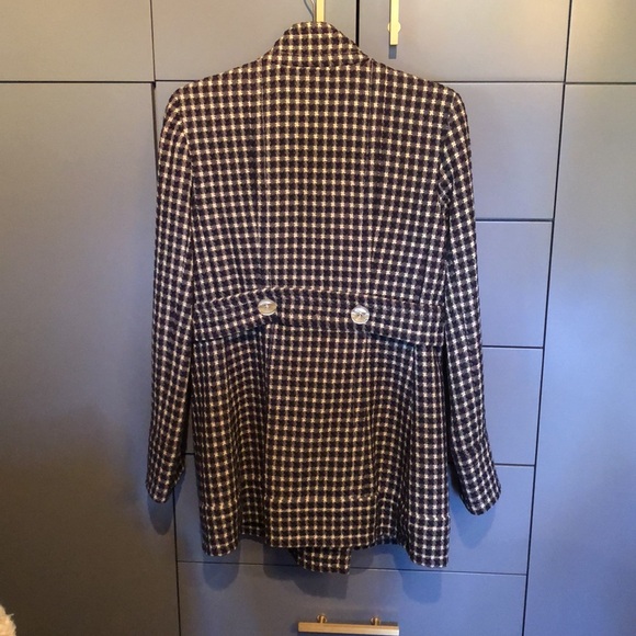 Gorgeous Tracy Reese navy & white coat. Size 8 - Picture 2 of 8